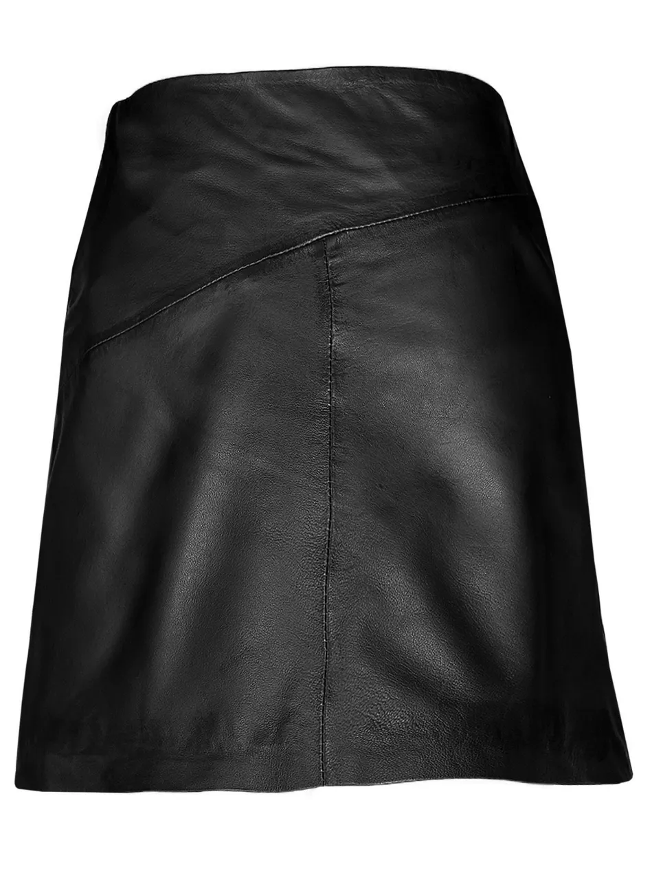 Damen Lederrock