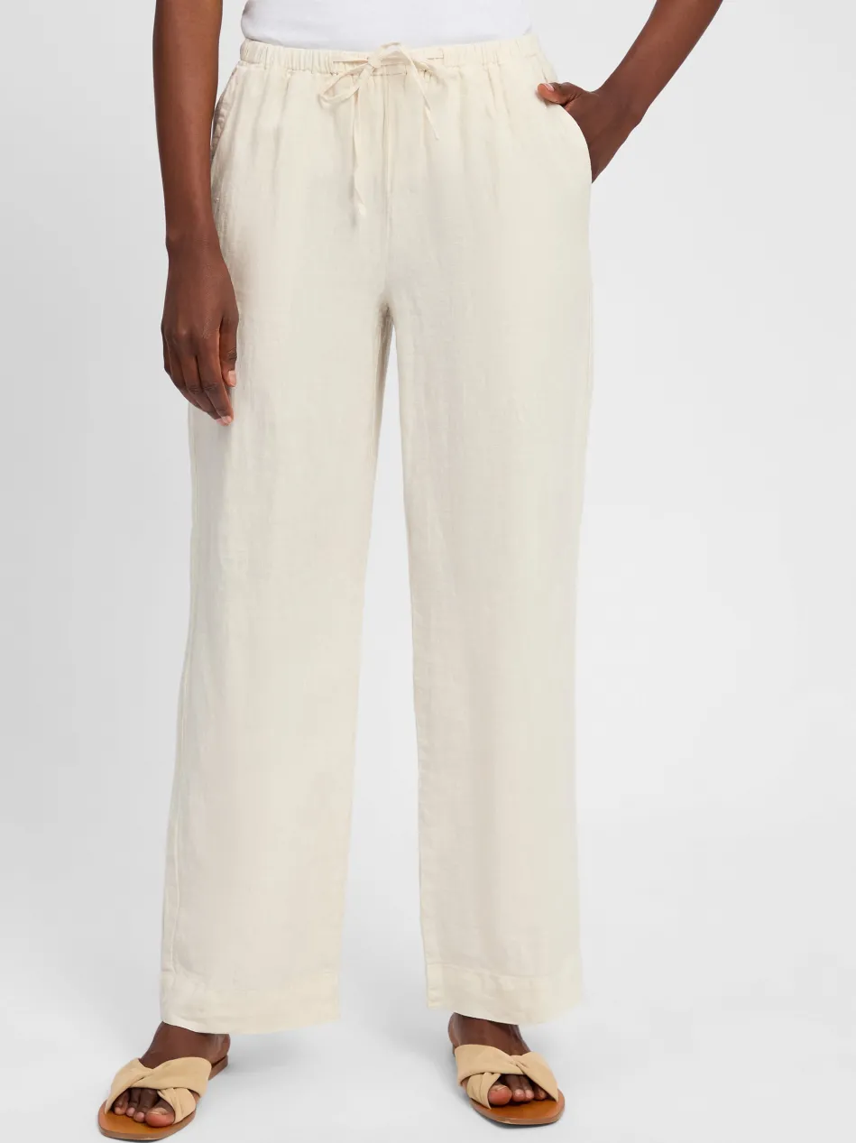 Damen Leinenhose