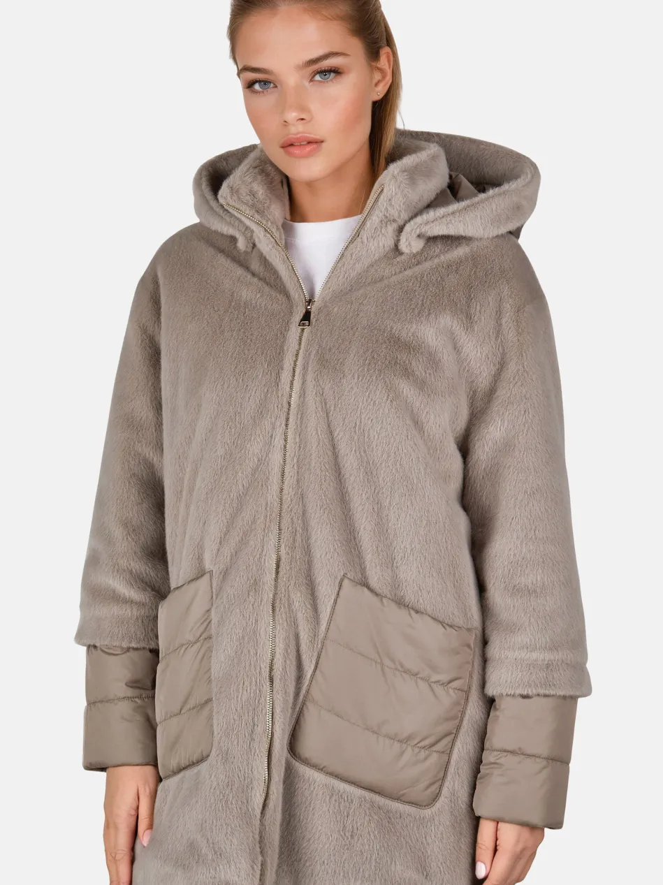Damen Longjacke