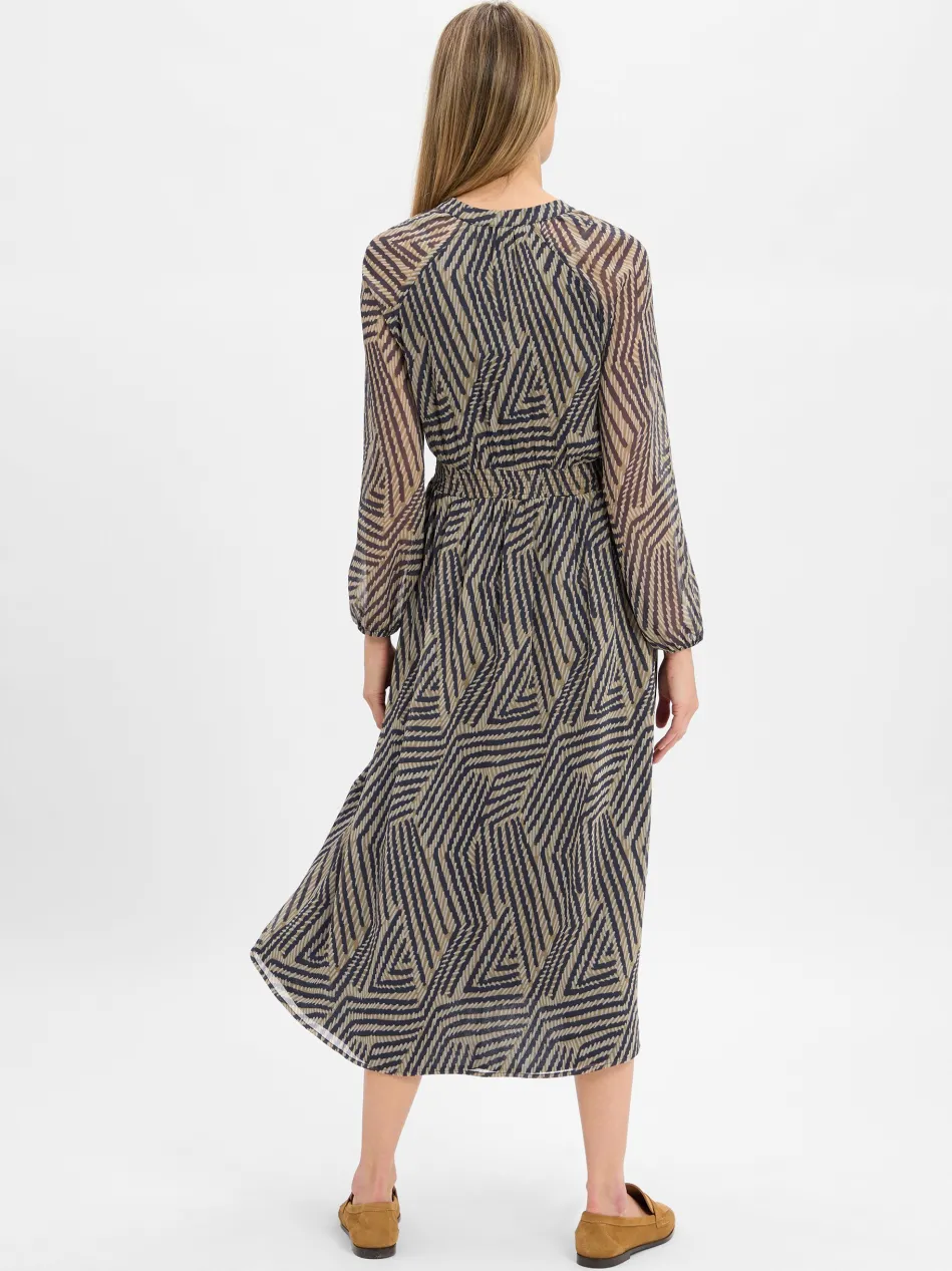 Damen Midikleid
