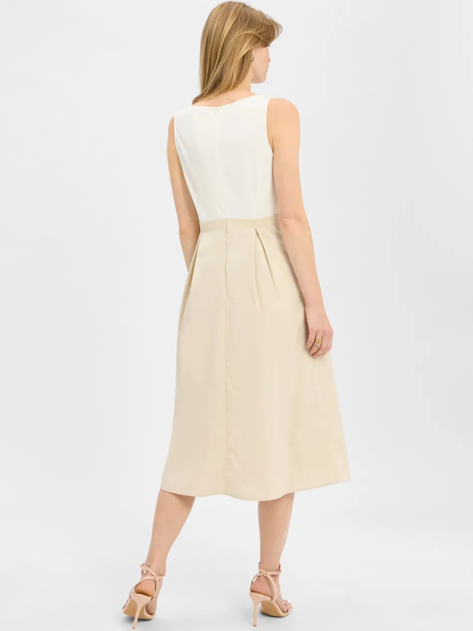 Damen Midikleid