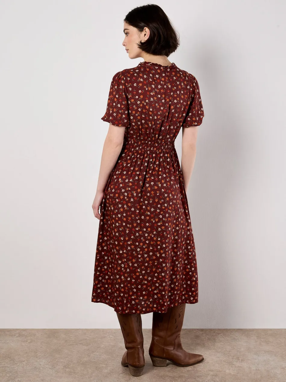 Damen Midikleid