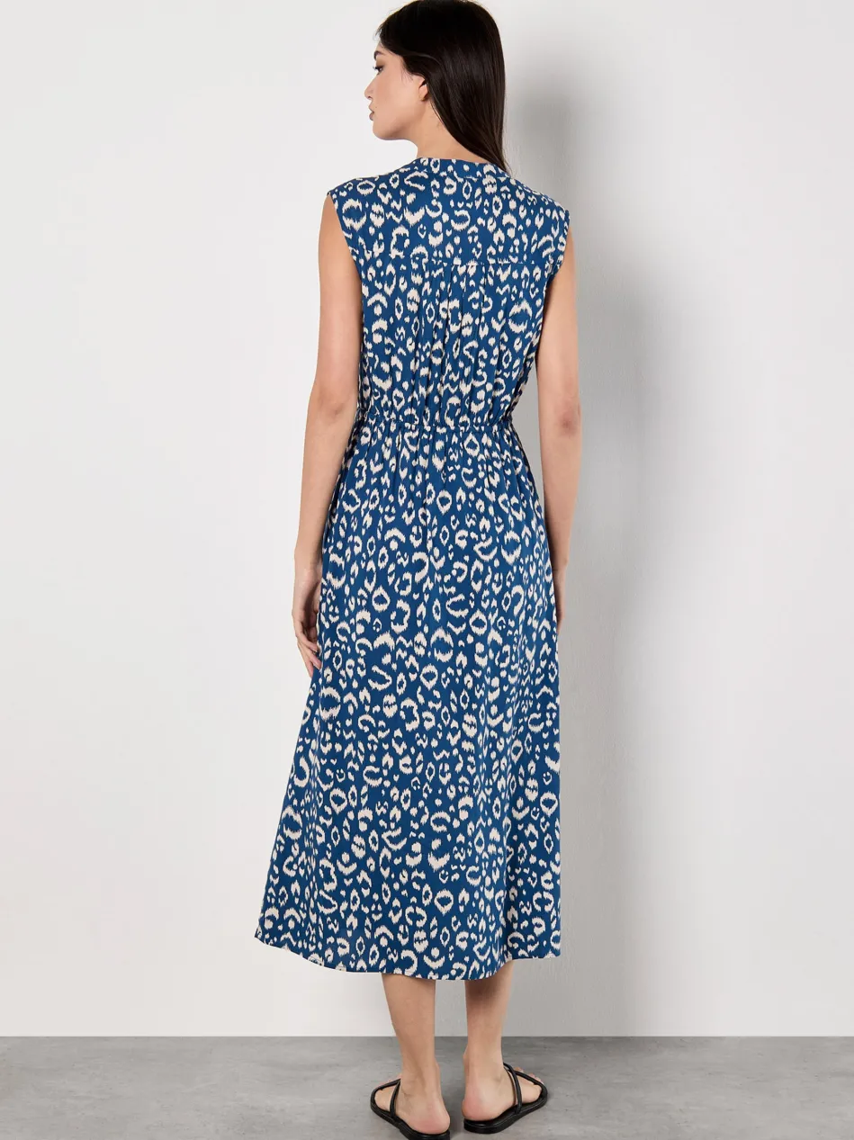 Damen Midikleid