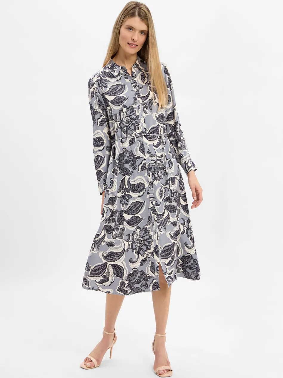 Damen Midikleid