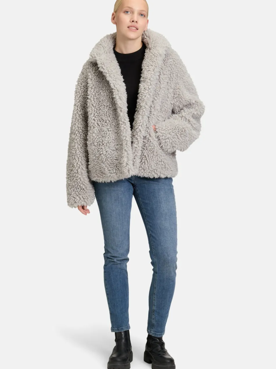 Damen Plüschjacke