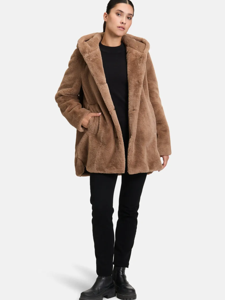 Damen Plüschjacke