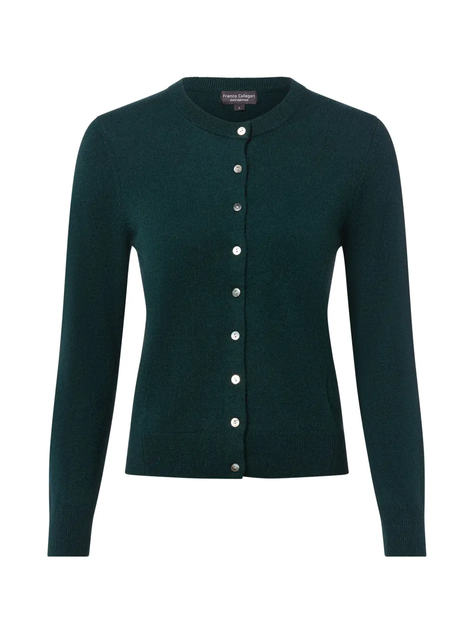 Damen Pure Cashmere Strickjacke