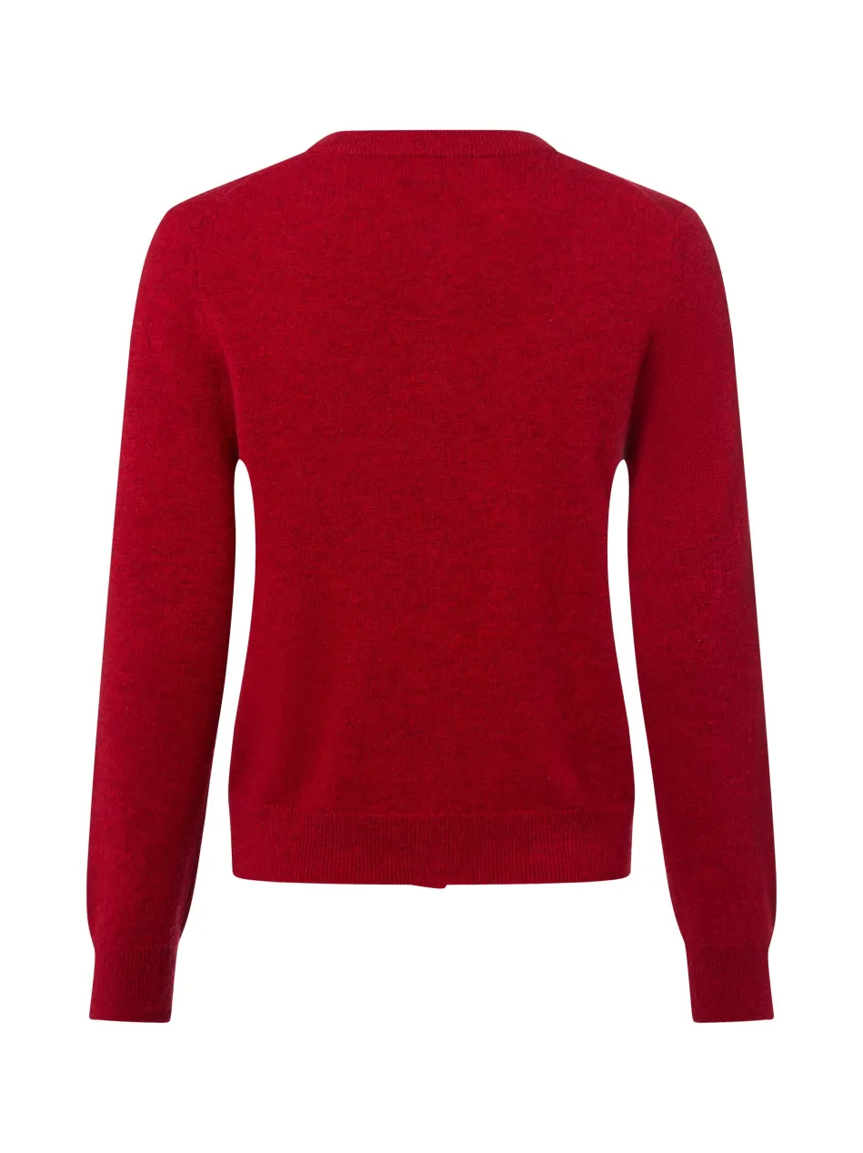 Damen Pure Cashmere Strickjacke