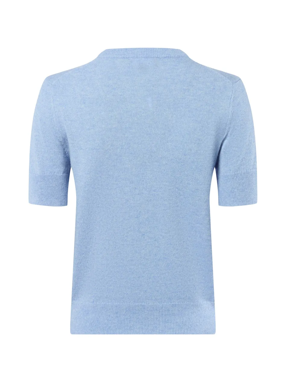 Damen Pure Cashmere Strickshirt