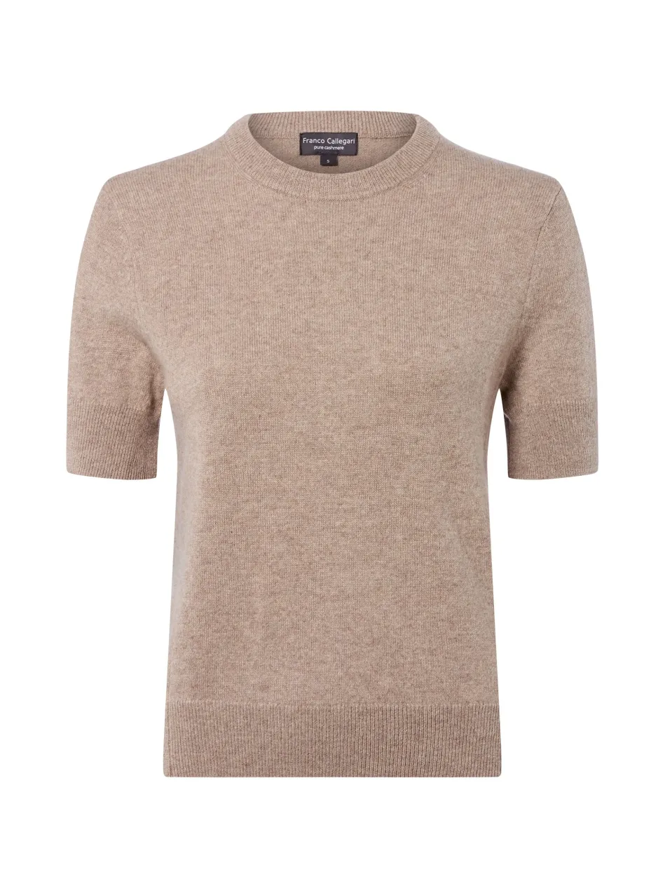 Damen Pure Cashmere Strickshirt