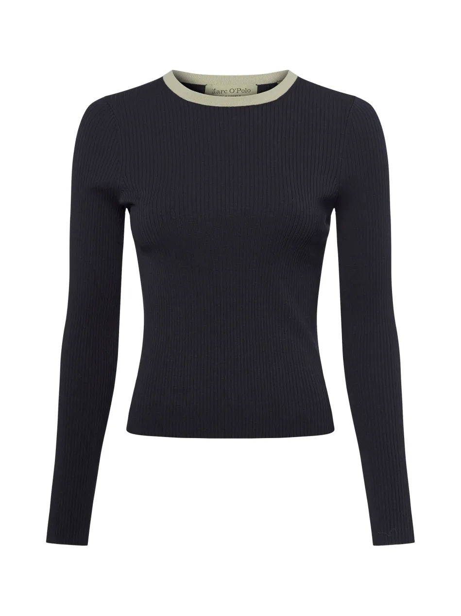 Damen Rippstrickpullover