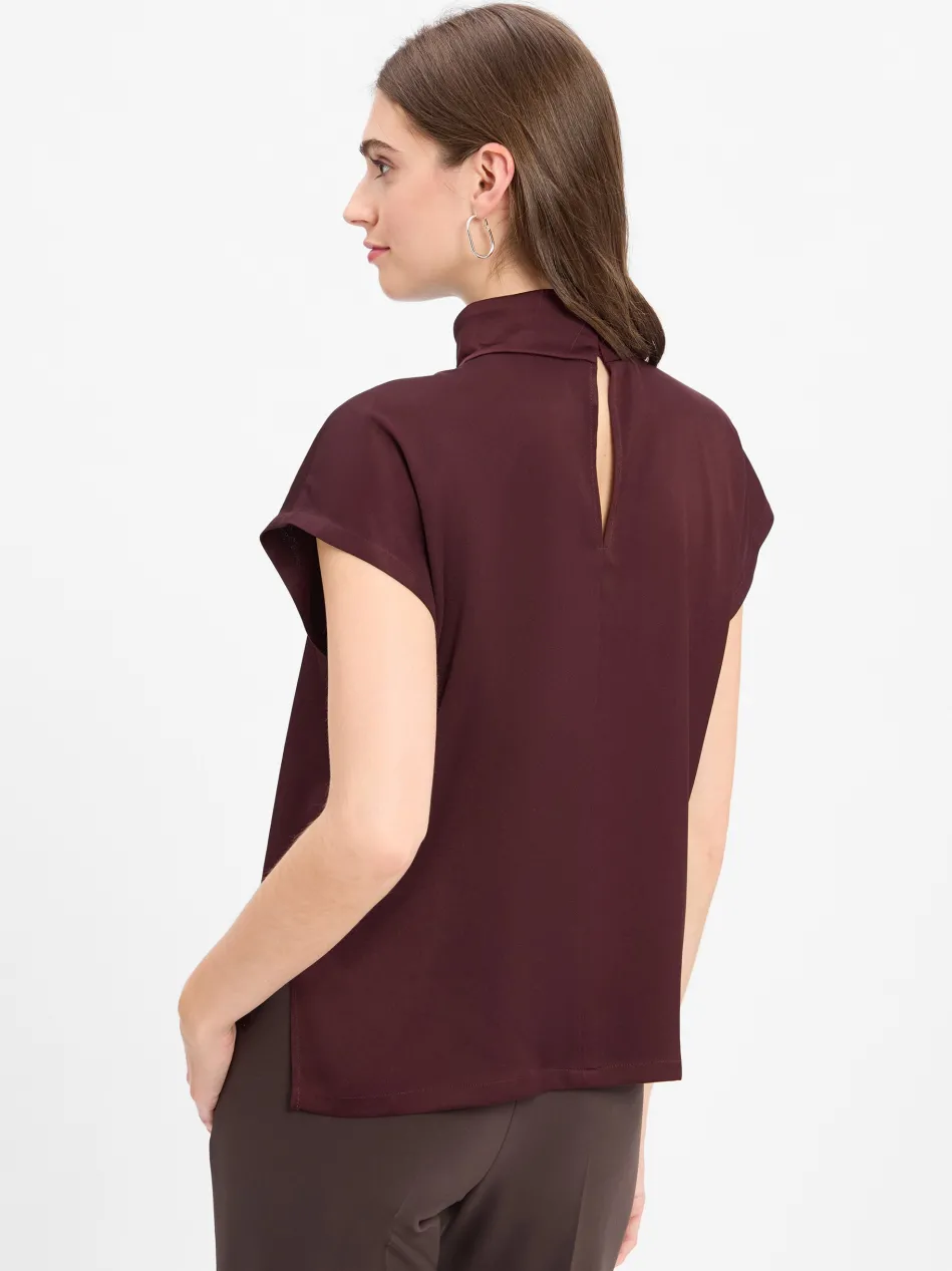 Damen Satinbluse - Alaria