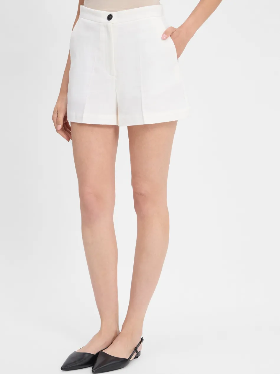 Damen Shorts mit Leinenanteil - Vincenza