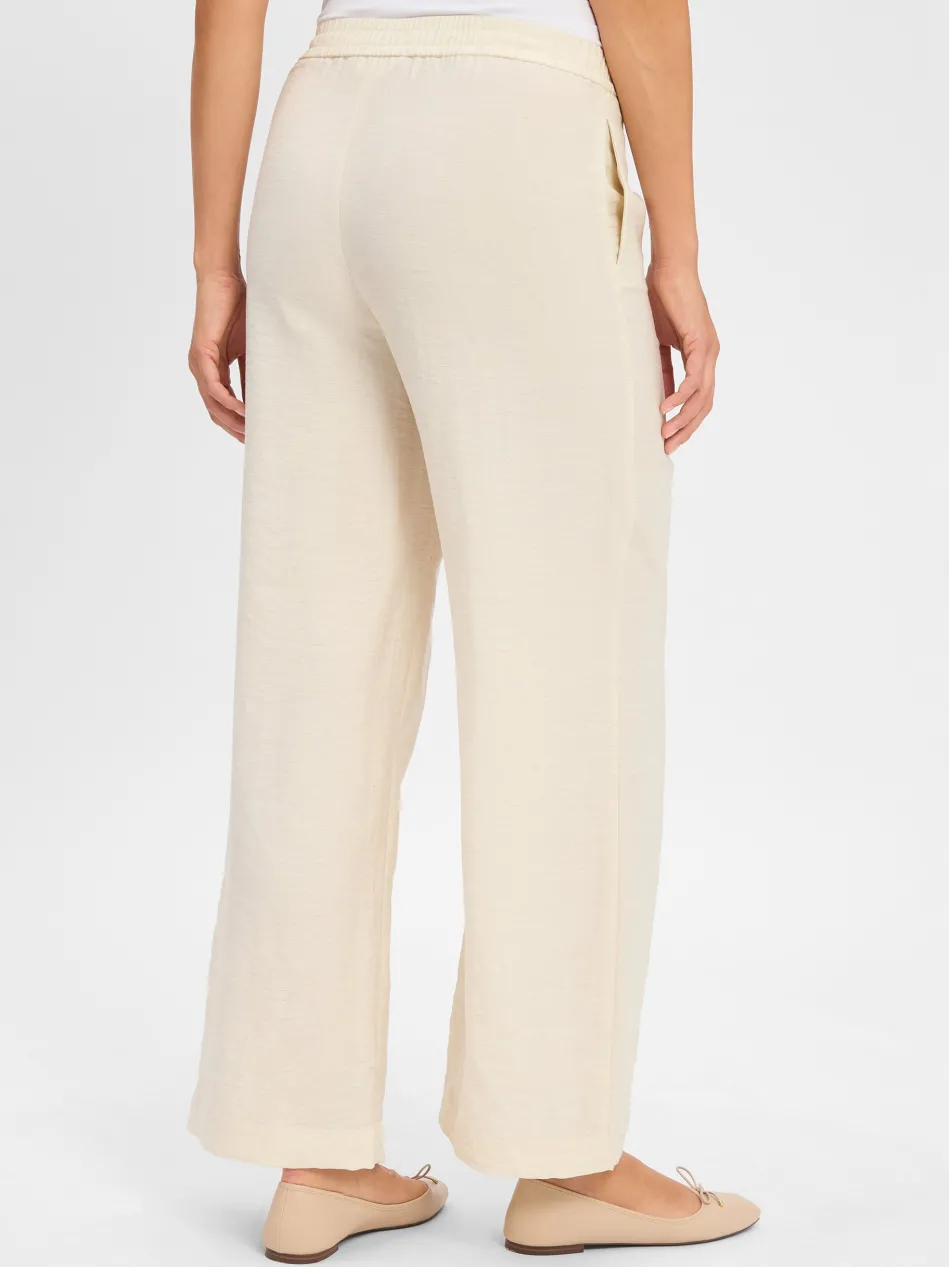 Damen Sommerhose mit Leinen-Anteil - MSCHDisa