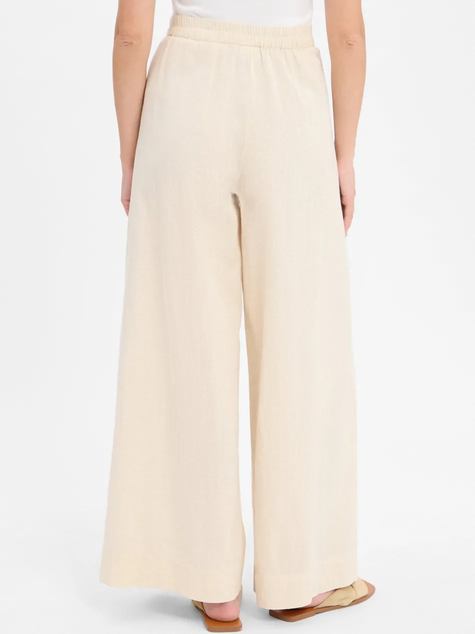 Damen Sommerhose mit Leinen-Anteil - VIEtni