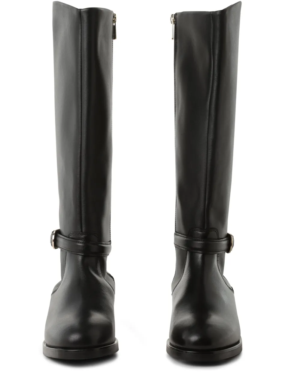 Damen Stiefel aus Leder