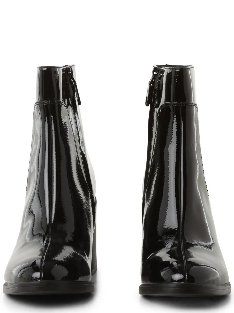 Damen Stiefeletten mit Leder-Anteil