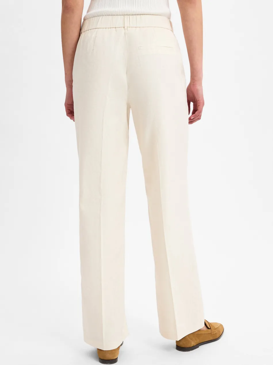Damen Stoffhose mit Leinen-Anteil - Maiga Linen