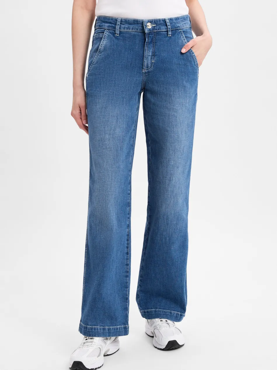 Damen Straight - Jeans - Liv Wide Leg