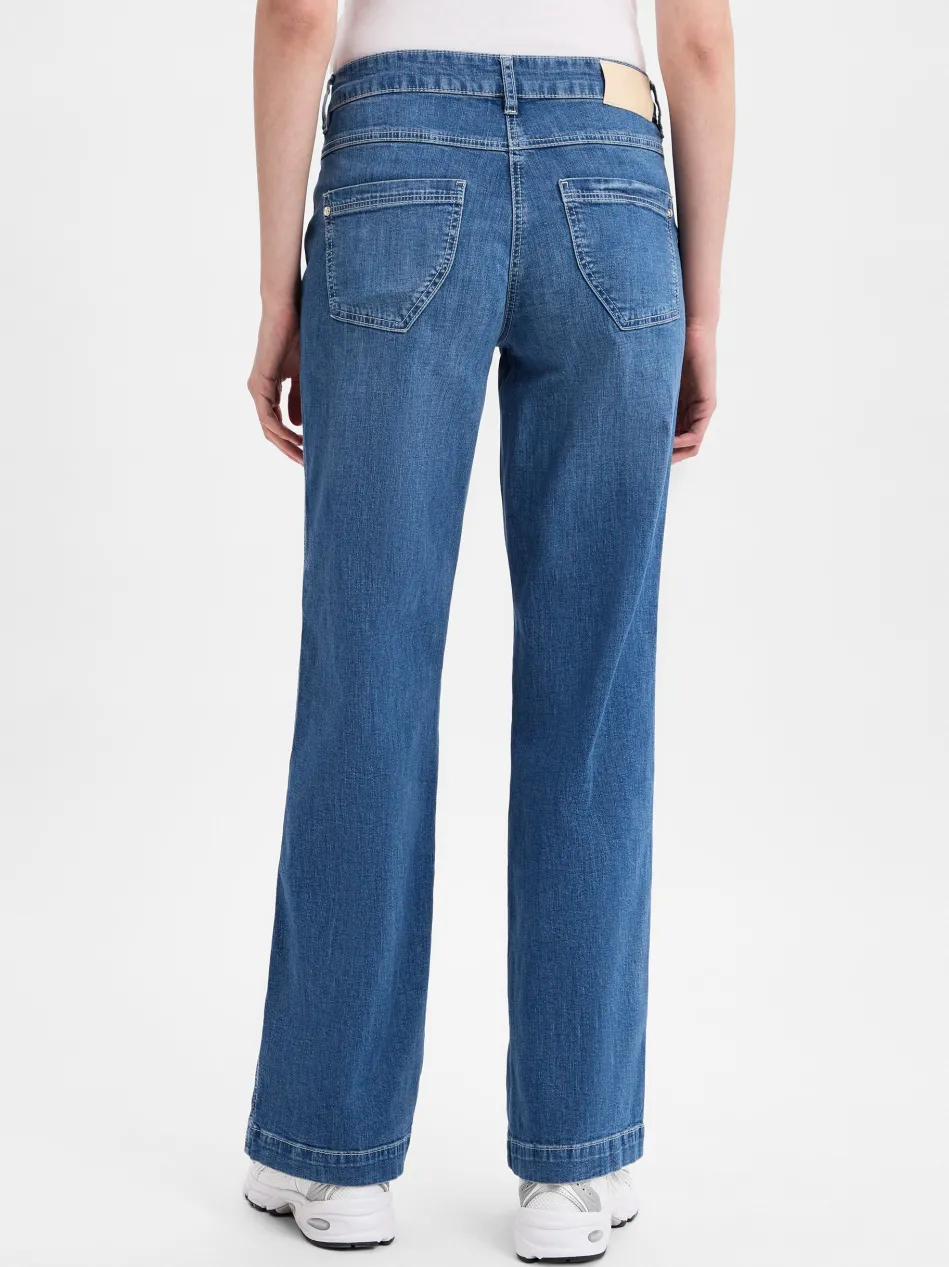 Damen Straight - Jeans - Liv Wide Leg