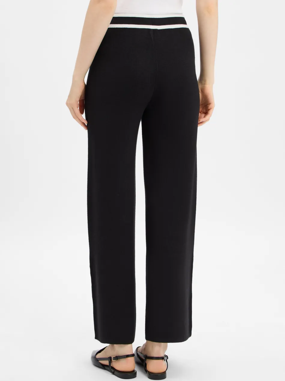 Damen Strickhose mit Seiden-Anteil