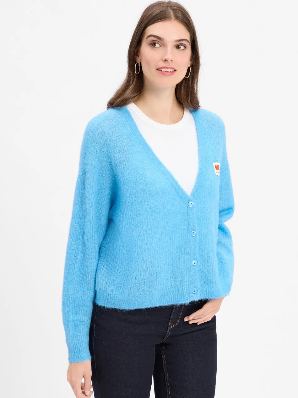 Damen Strickjacke mit Alpaka-Anteil - Nenybay