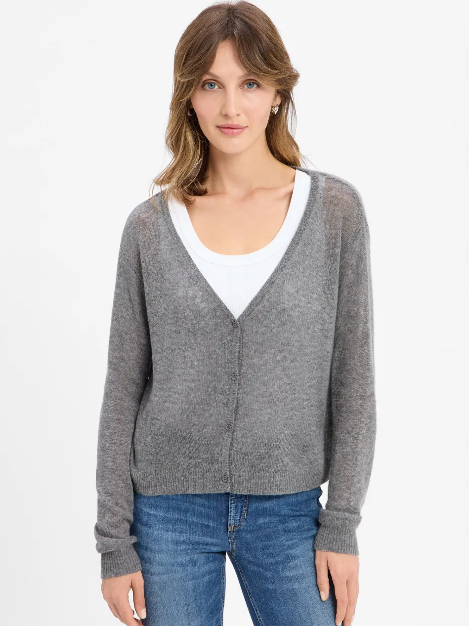 Damen Strickjacke mit Cashmere-Anteil - Dumy