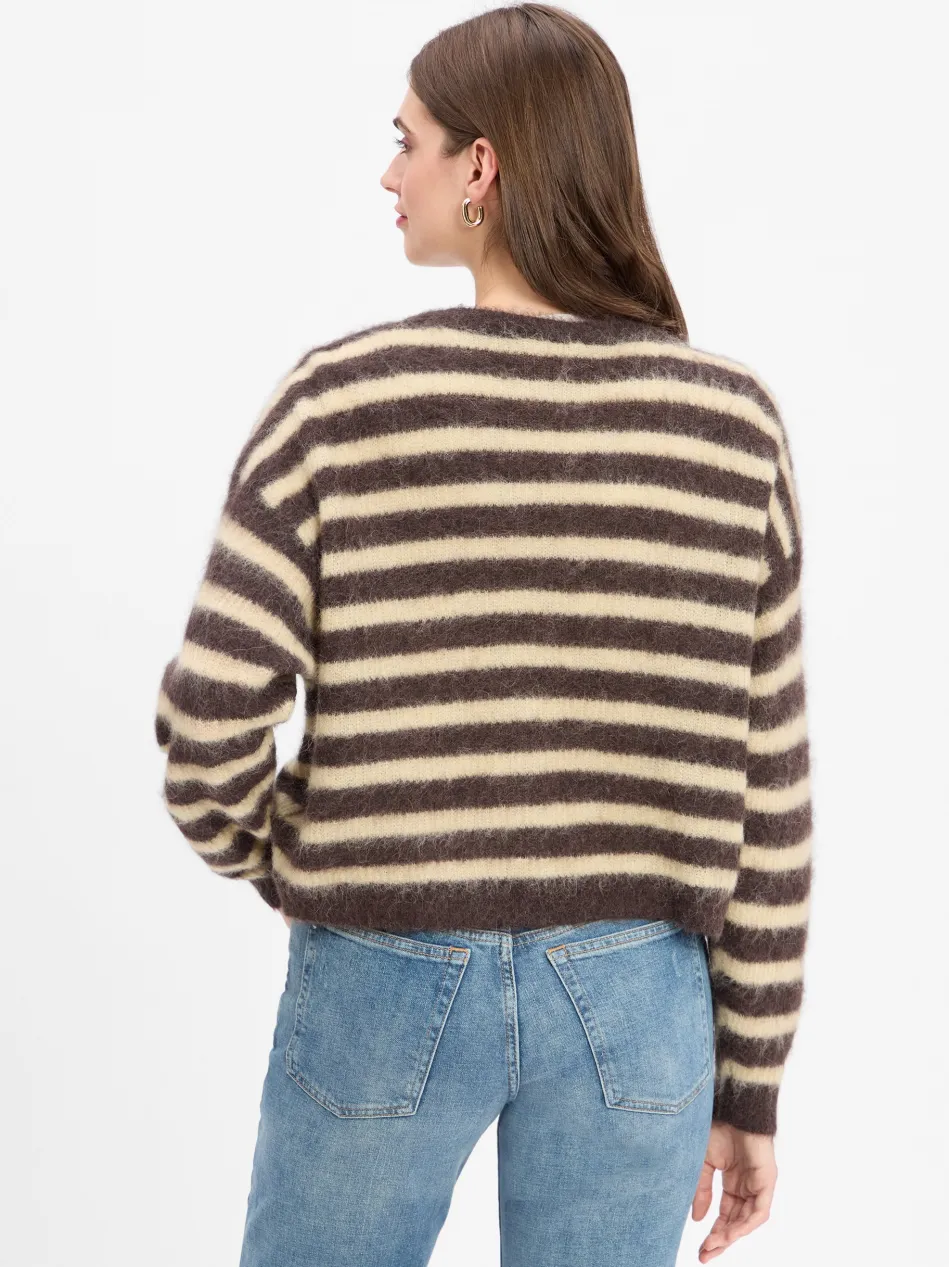Damen Strickjacke mit Alpaka-Anteil - Nenybay