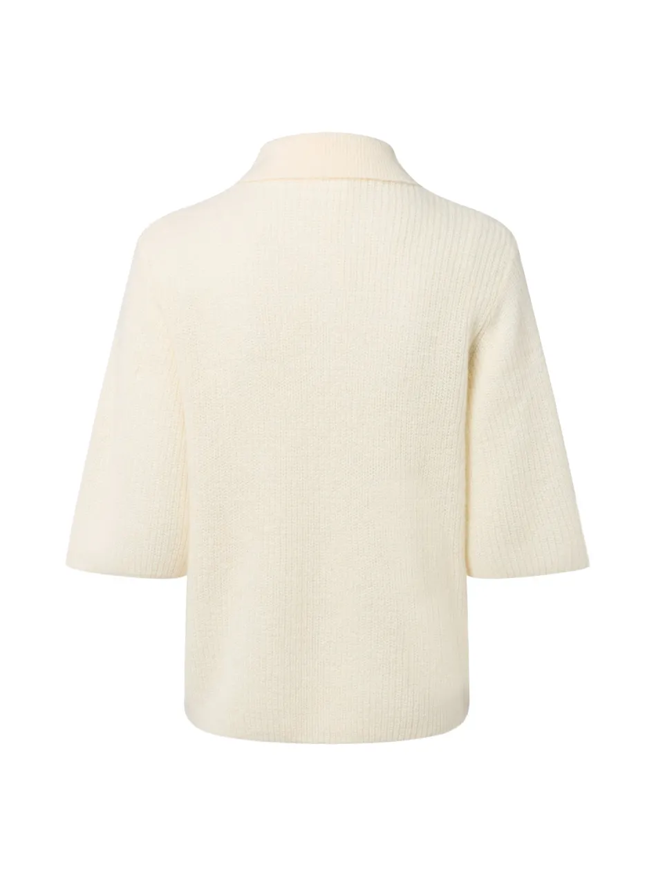 Damen Strickjacke mit Alpaka-Anteil