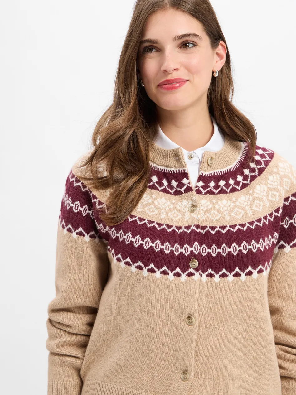 Damen Strickjacke mit Cashmere-Anteil - Kloda