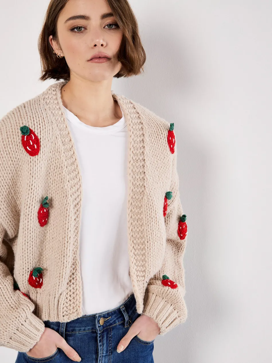 Damen Strickjacke
