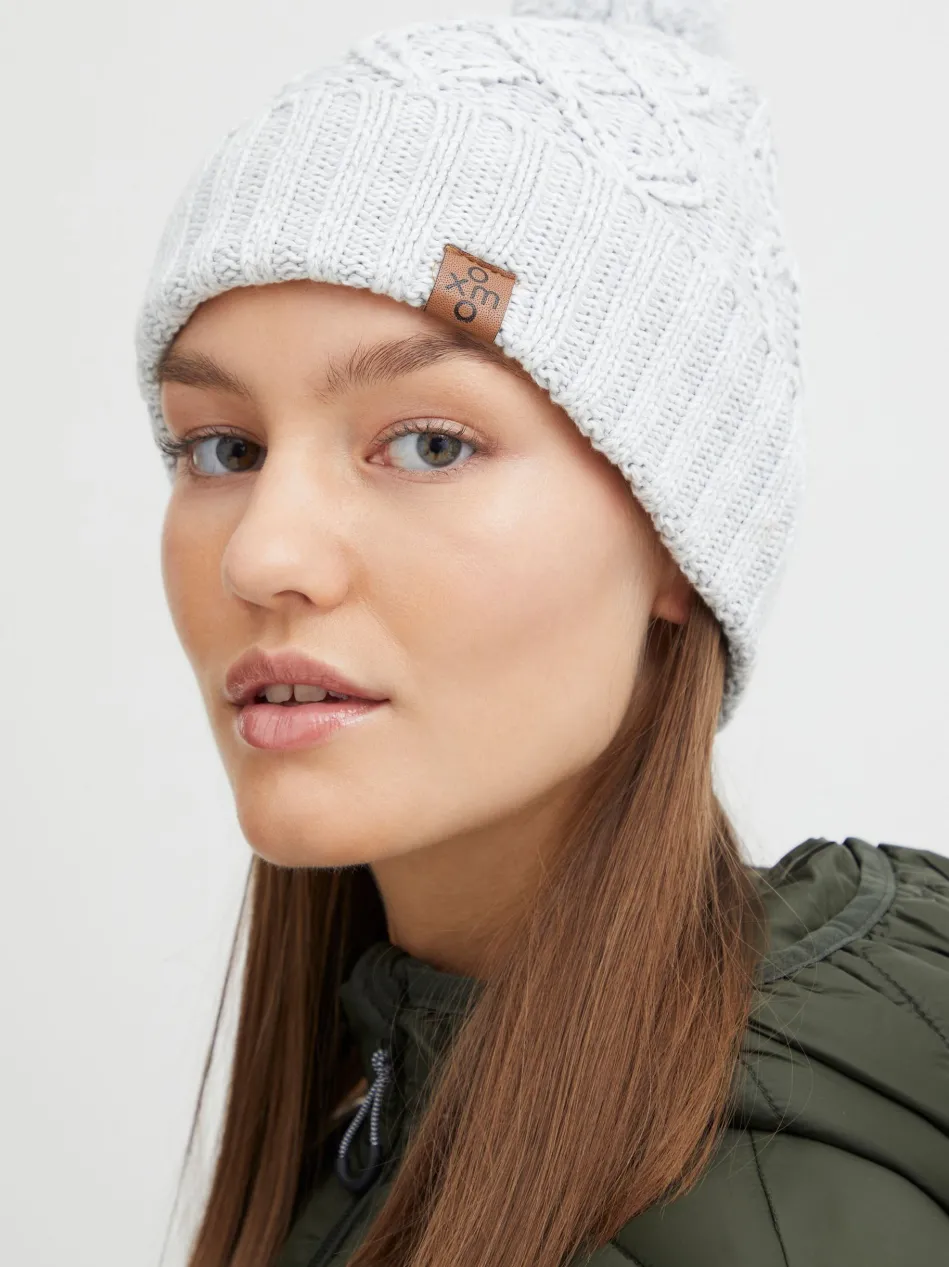 Damen Strickmütze - OXPom