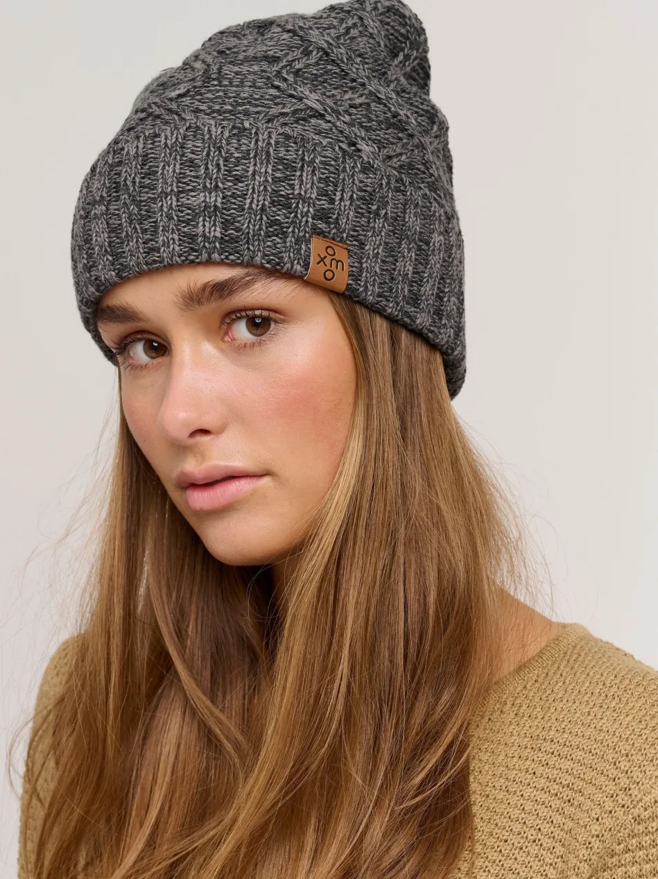 Damen Strickmütze - OXPom