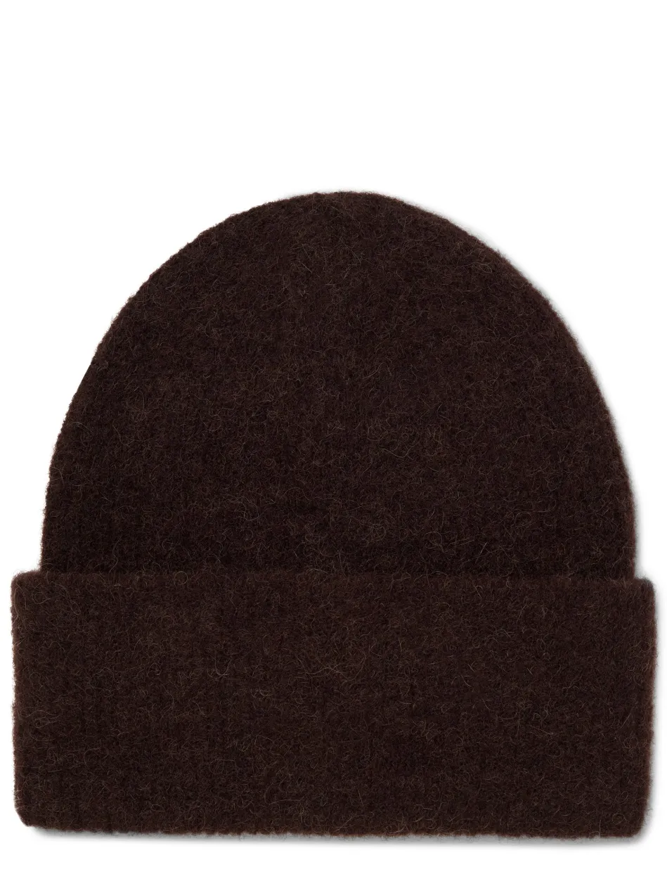 Damen Strickmütze mit Alpaka- und Merino-Anteil - Nor