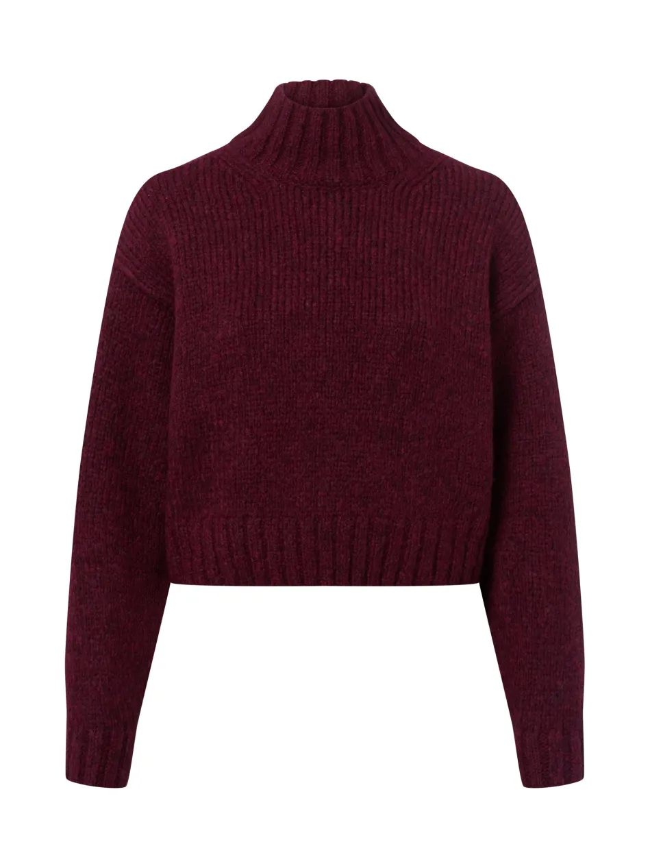 Damen Strickpullover mit Alpaka-Anteil