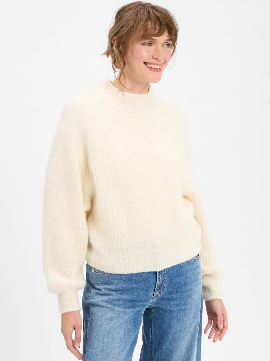 Damen Strickpullover mit Alpaka-Anteil - East