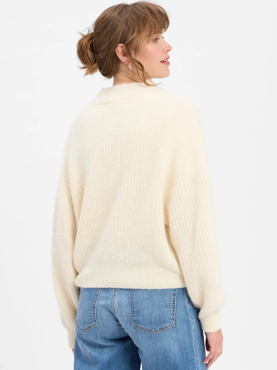 Damen Strickpullover mit Alpaka-Anteil - East