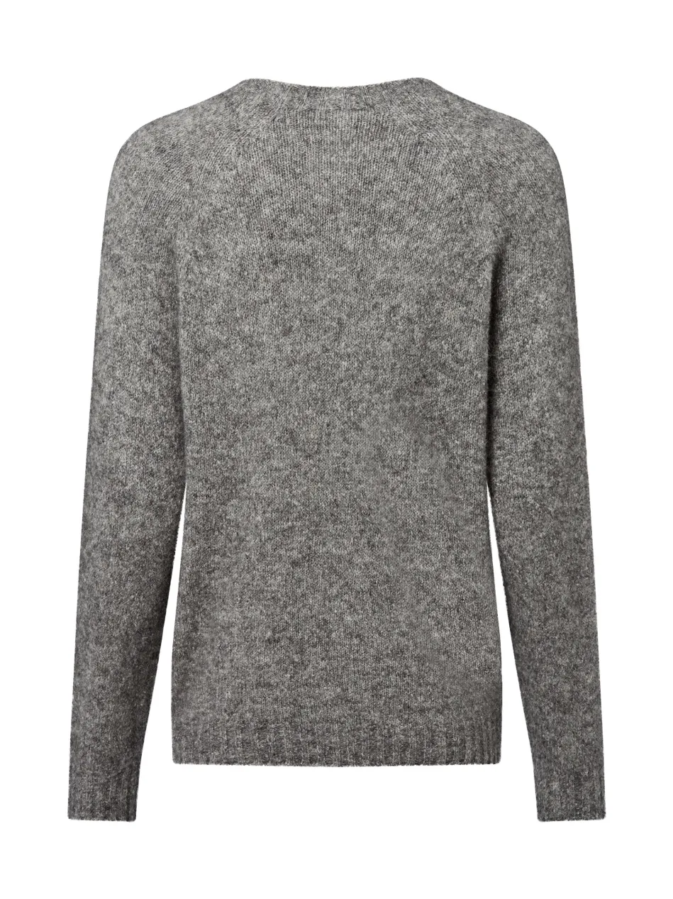 Damen Strickpullover mit Alpaka-Anteil - Ghiacci