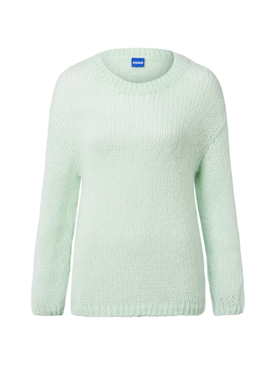 Damen Strickpullover mit Alpaka-Anteil - Slookina