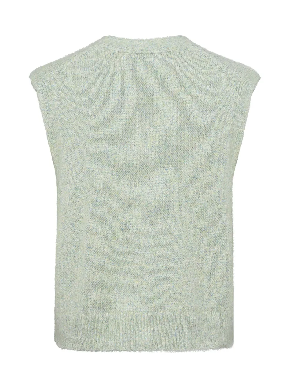 Damen Strickweste mit Alpaka-Anteil