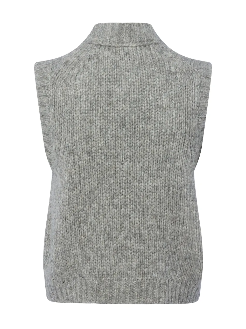 Damen Strickweste mit Alpaka-Anteil