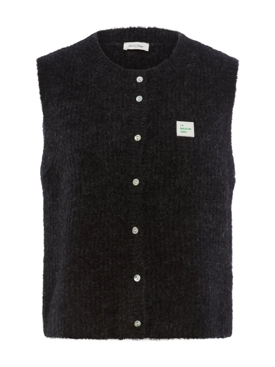 Damen Strickweste mit Alpaka-Anteil - East