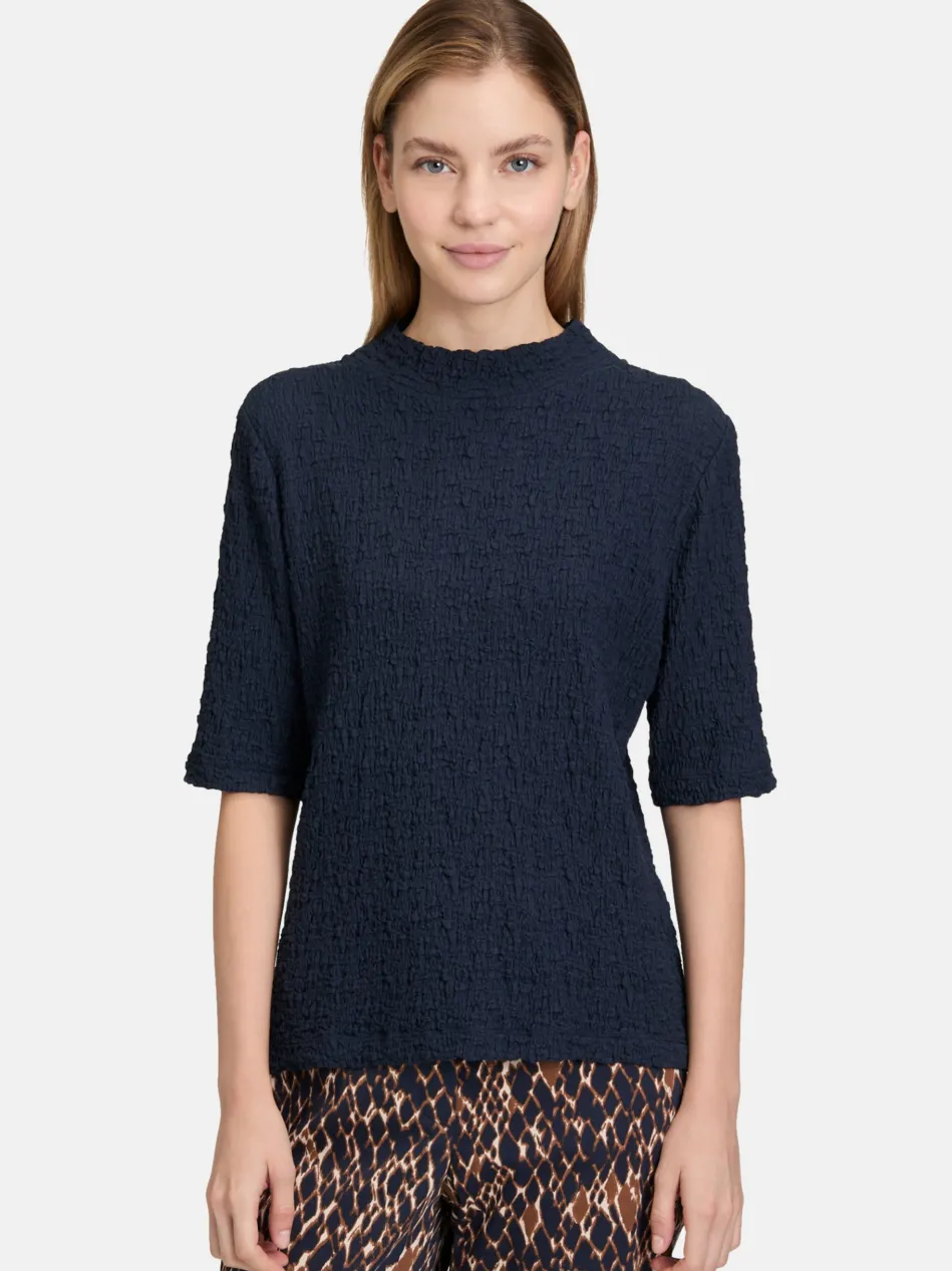 Damen Strukturshirt
