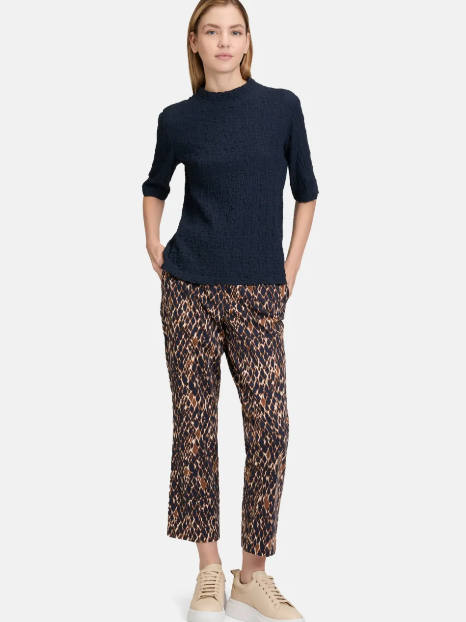 Damen Strukturshirt