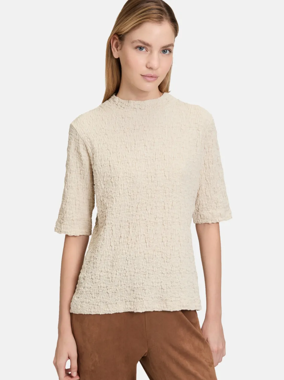 Damen Strukturshirt