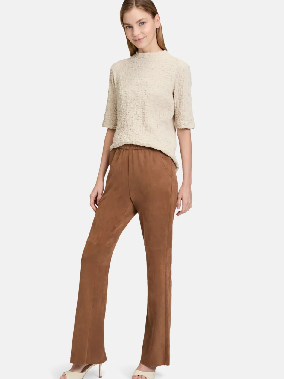 Damen Strukturshirt