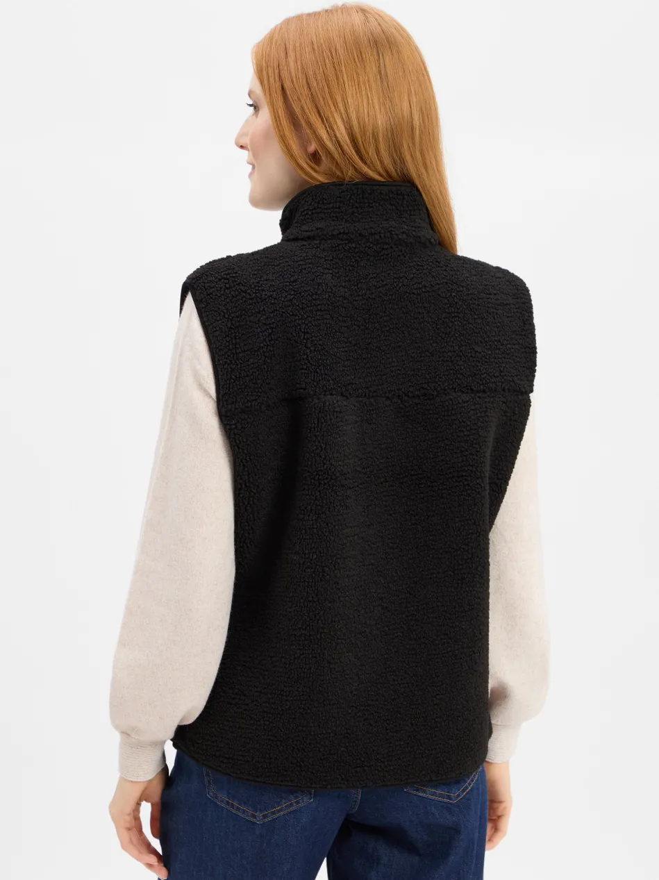 Damen Teddyfell-Weste