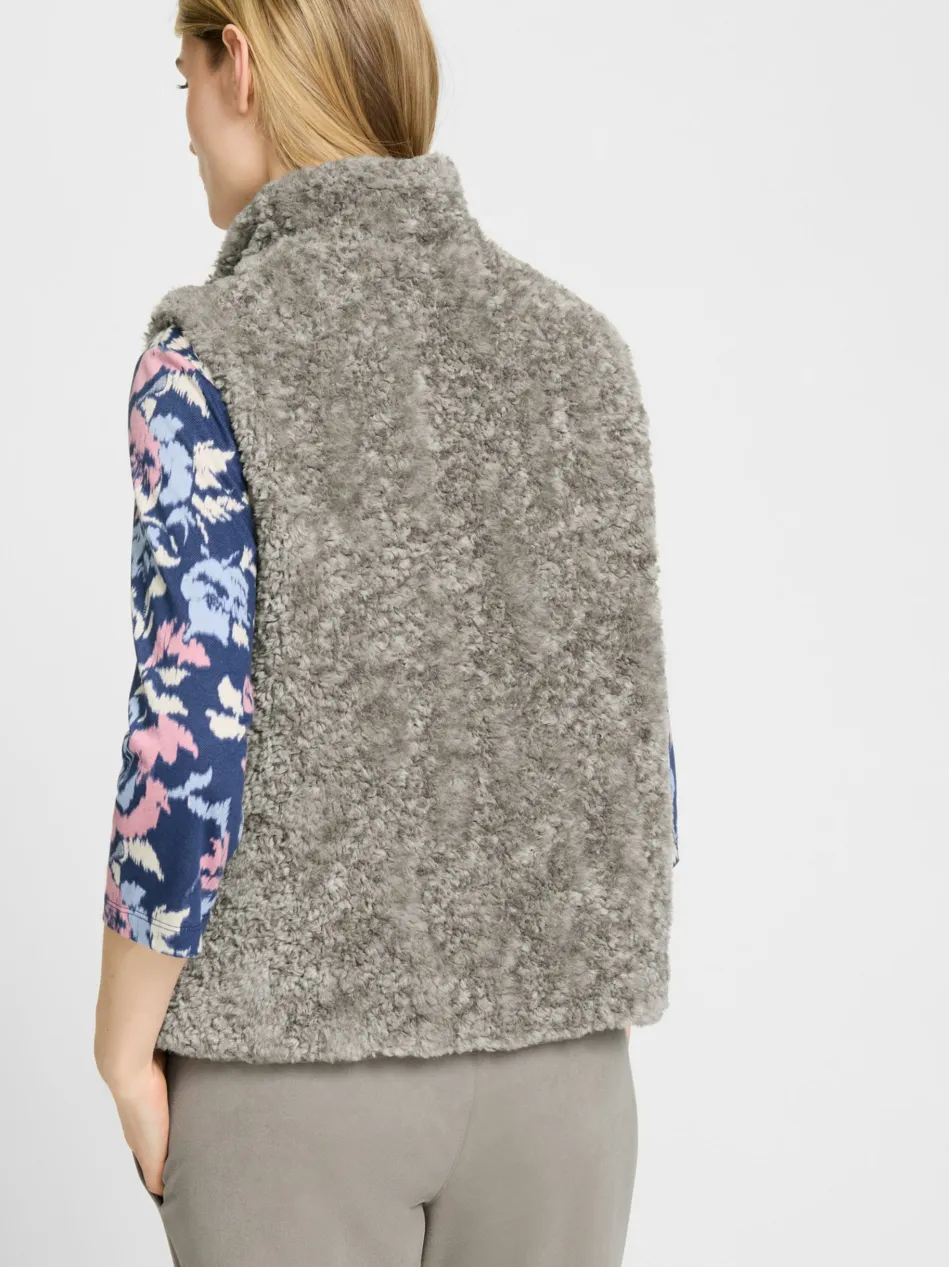 Damen Teddy-Weste