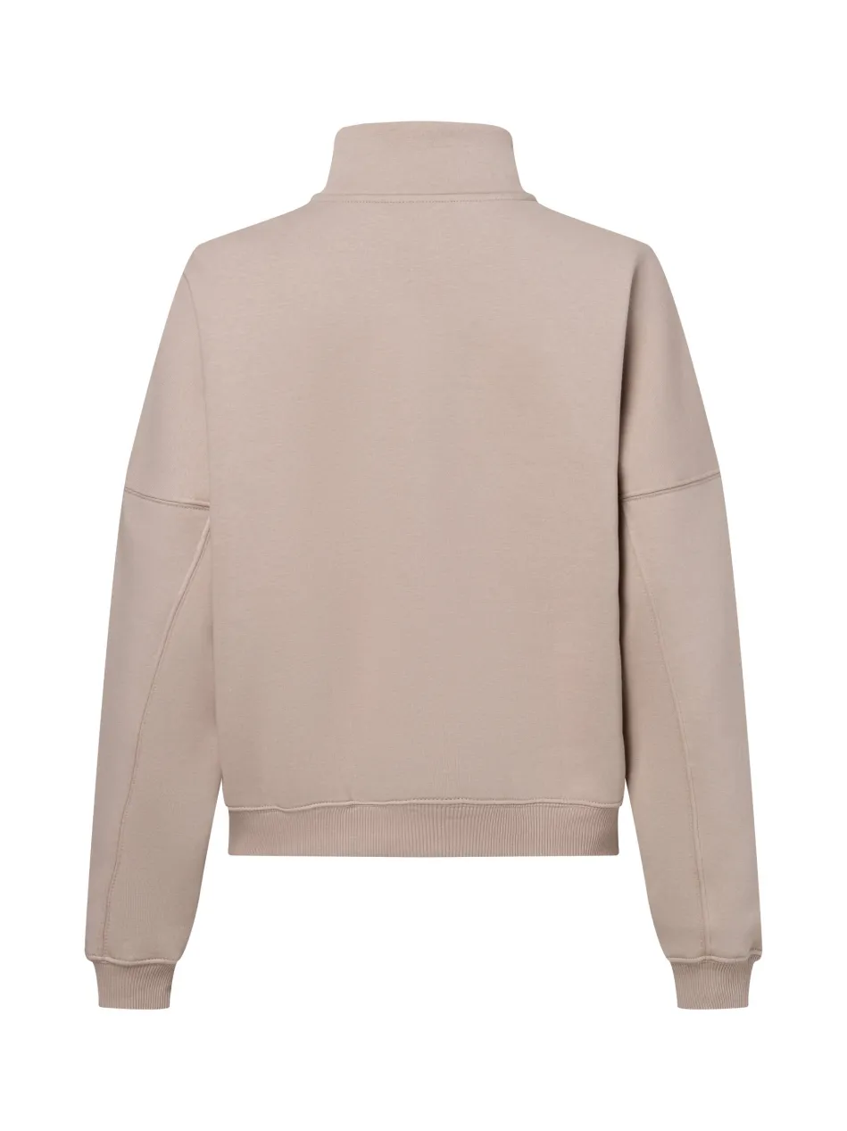 Damen Troyer - Varsity Sweat Half Zip