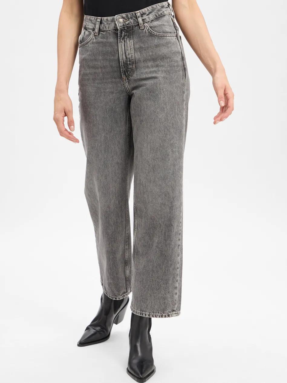 Damen Wide Fit Jeans - Tomma